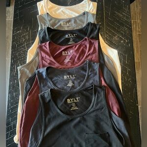 BYLT Men’s Lux Drop Cut Tank Lot (6)